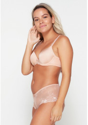 Biustonosz gładki beżowy LingaDore Daily Fit 1400-1 Biustonosz gładki beżowy LingaDore Daily Fit 1400-1