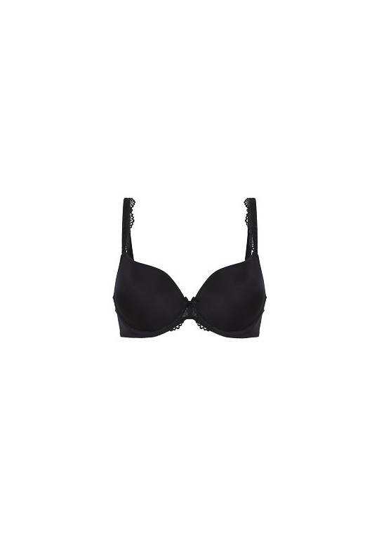 Biustonosz gładki czarny LingaDore Daily Fit 1400-1 Biustonosz gładki czarny LingaDore Daily Fit 1400-1