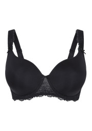 Biustonosz gładki czarny LingaDore Daily Fit 1400-1A Biustonosz gładki czarny LingaDore Daily Fit 1400-1A