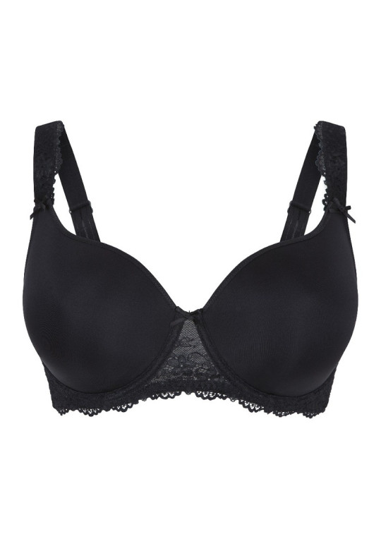 Biustonosz gładki czarny LingaDore Daily Fit 1400-1A Biustonosz gładki czarny LingaDore Daily Fit 1400-1A
