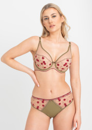 Biustonosz Cheri A338 mulitkolor push-up usztywniany w wisienki