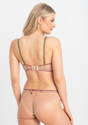 Biustonosz Cheri A338 mulitkolor push-up usztywniany w wisienki