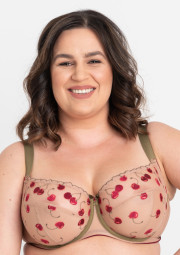 Biustonosz miękki Cheri A911 multikolor wisienki